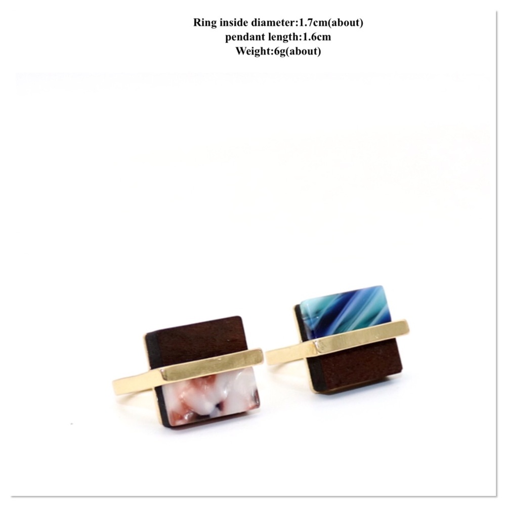 Multicolored Stone Statement Rings - Picture 9 of 12